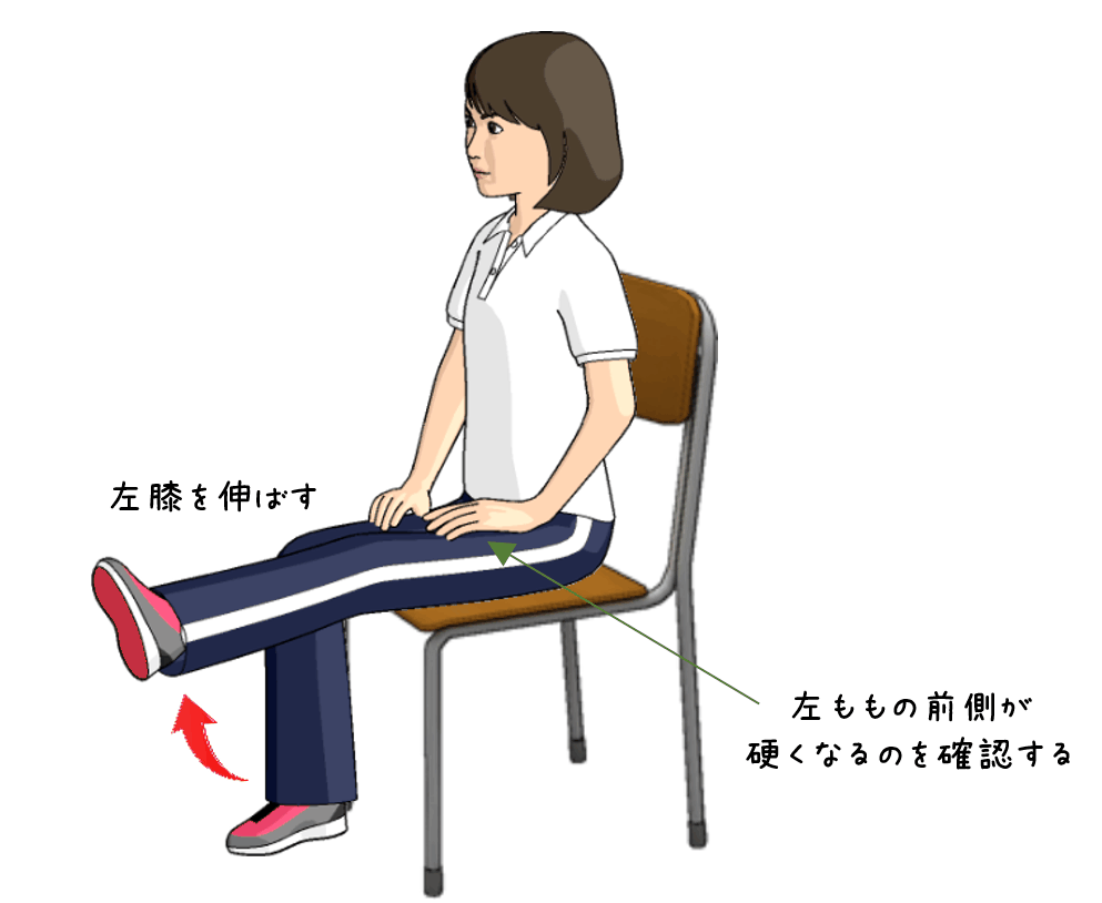 初心者向け 太ももの前 の 筋トレ みどり堂整骨院